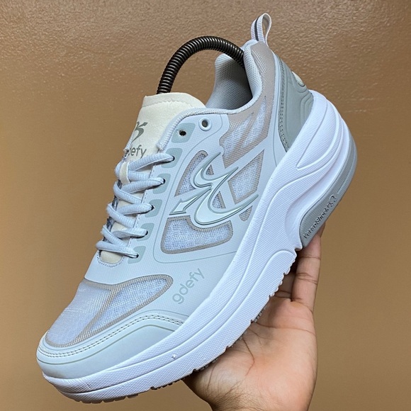 Gdefy Gravity Defyer Ion Orthopedic Sneakers “White Gray” Size 9 - Picture 11 of 16